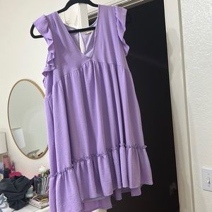 purple party dress!!
